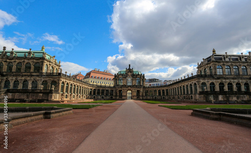 Impressions of the old town in Dresden, Germany