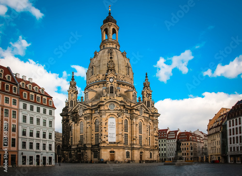 Impressions of the old town in Dresden  Germany