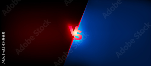 Vs great design for any purposes. Battle concept. Confrontation fight competition. Boxing logo. Conflict sign. Soccer game match. Football competition. Tournament icon. Vs logo vector. Versus concept