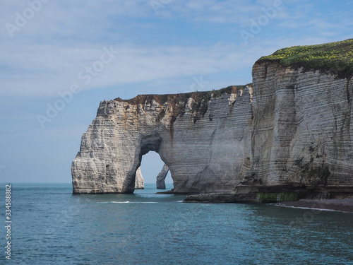 Coast Etretat Normandy, France