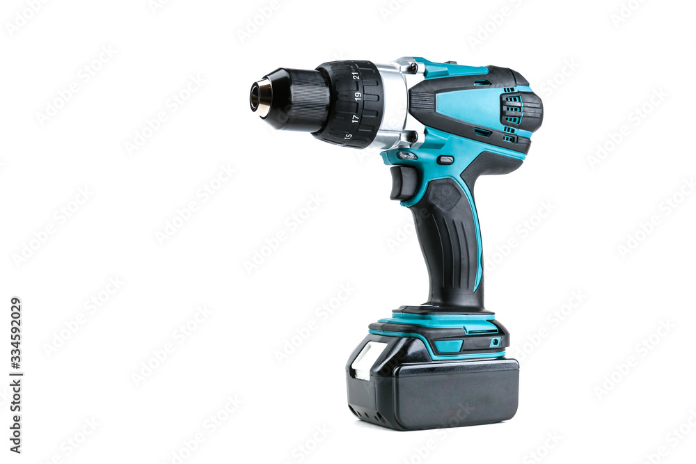 cordless drill isolated on white background cordless drill isolated on white background