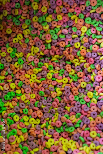 colorful sugar sprinkles background