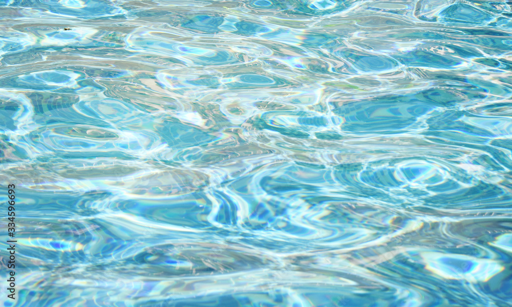 Fototapeta premium Water in the Swimming pool, Summer time, Vacation