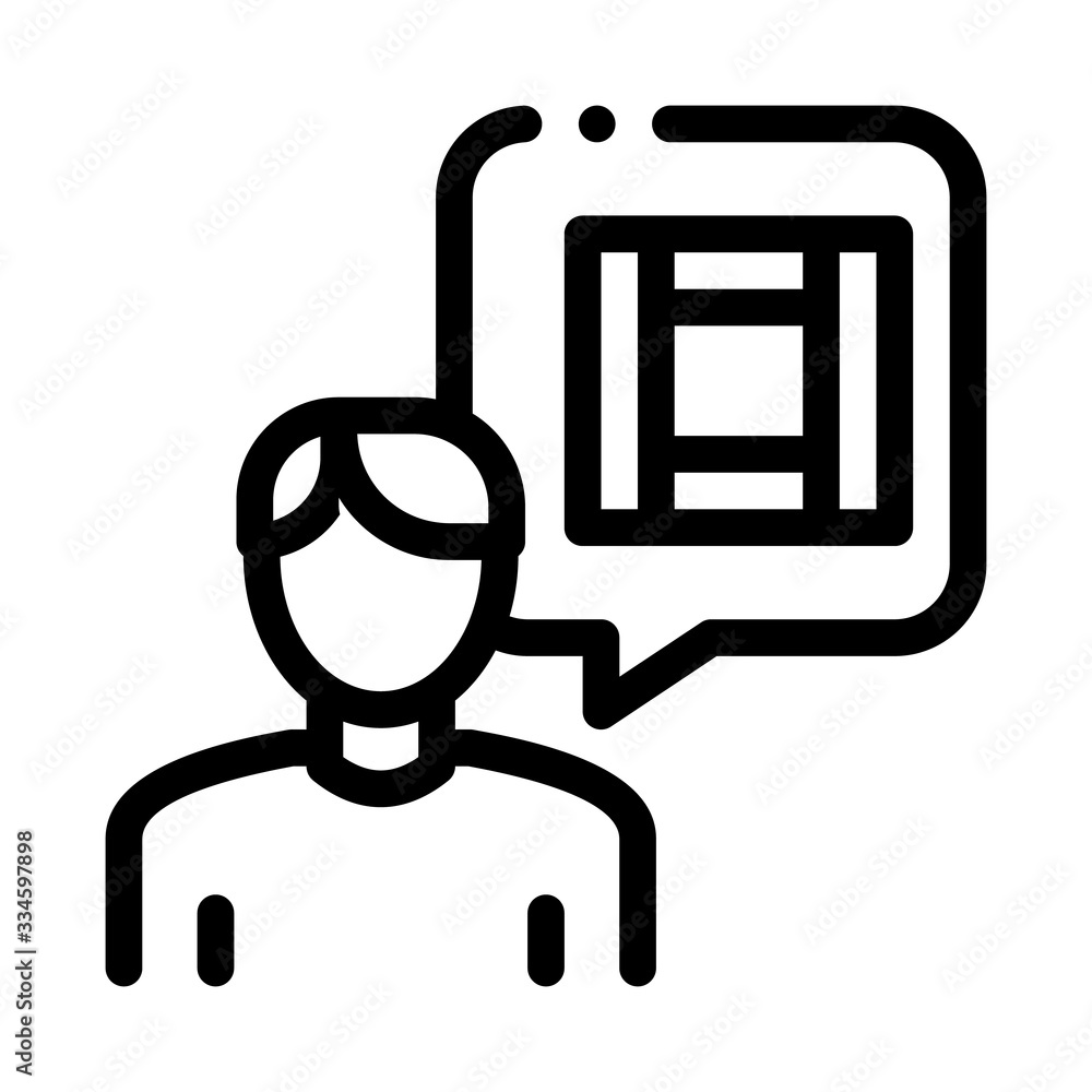technology consultant icon vector. technology consultant sign. isolated contour symbol illustration technology consultant icon vector. technology consultant sign. isolated contour symbol illustration