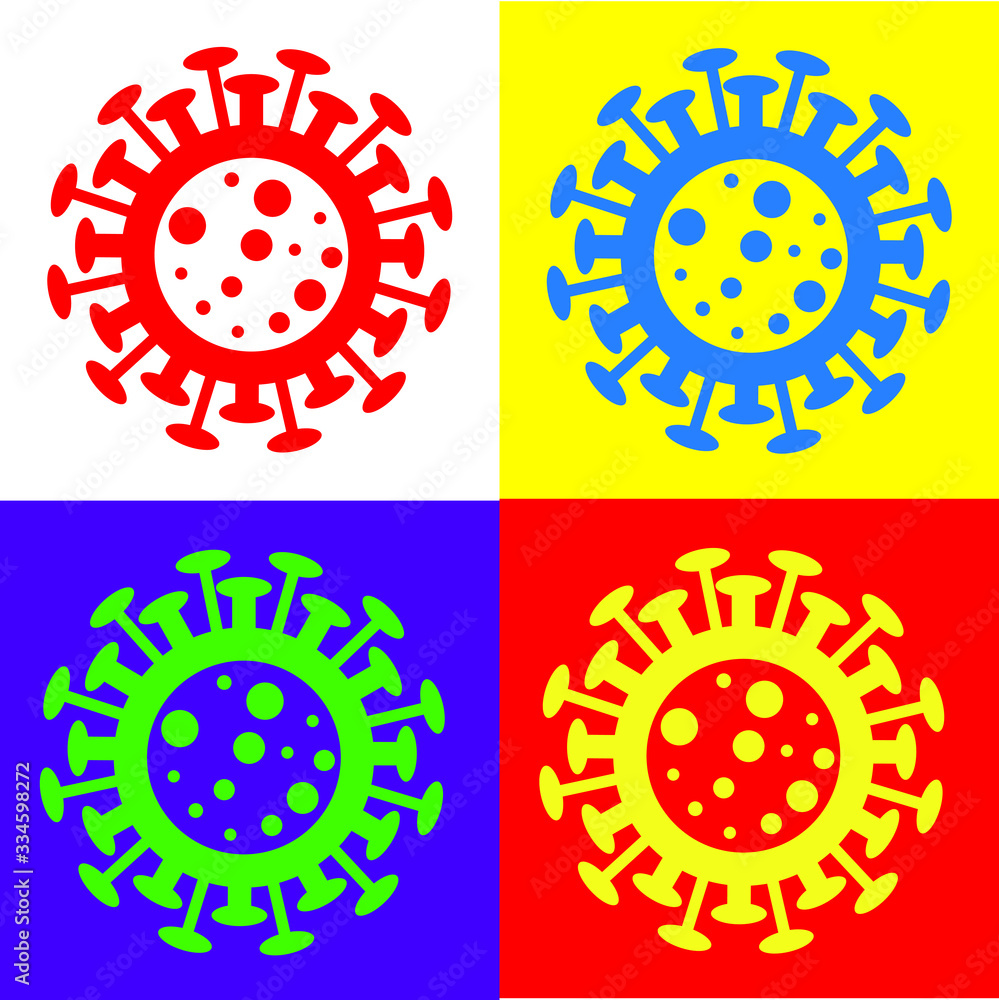 Illustrations concept coronavirus COVID-19. virus wuhan from china. Vector illustrate. Illustrations concept coronavirus COVID-19. virus wuhan from china. Vector illustrate.