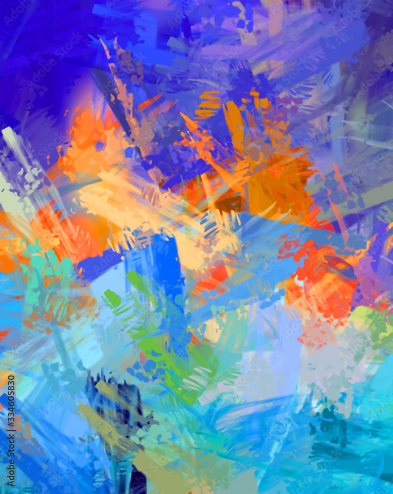 Brushed Painted Abstract Background. Brush stroked painting. Artistic vibrant and colorful wallpaper.. Brushed Painted Abstract Background. Brush stroked painting. Artistic vibrant and colorful wallpaper..