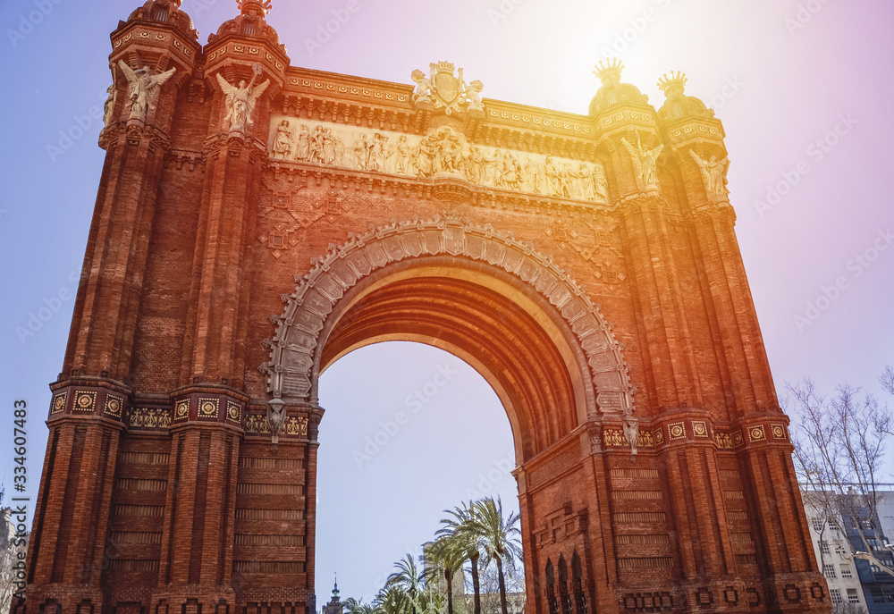 arch of triumph Barcelone