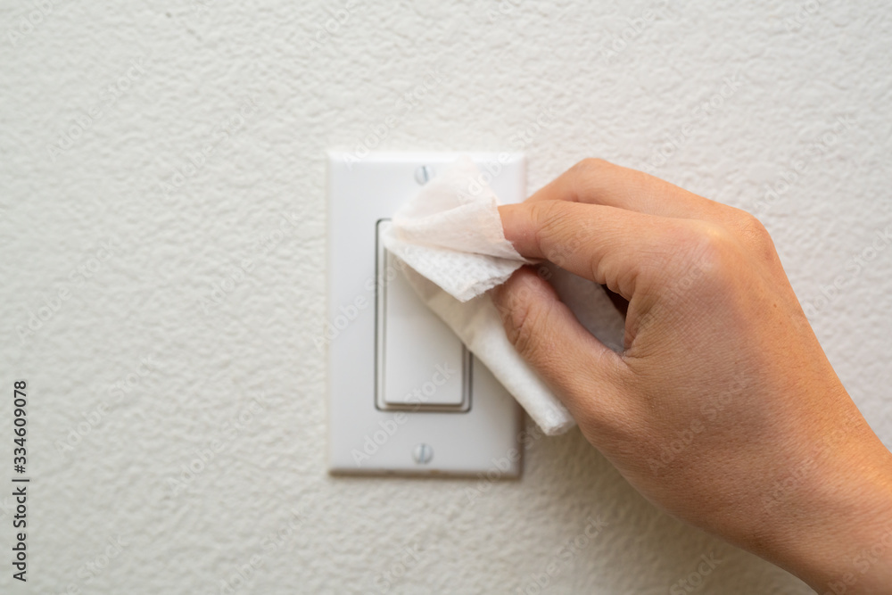 disinfecting light switch with disinfectant disinfecting light switch with disinfectant
