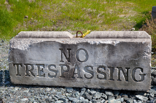 Fotografi No Tresspassing