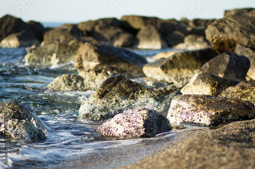 stones on the beach