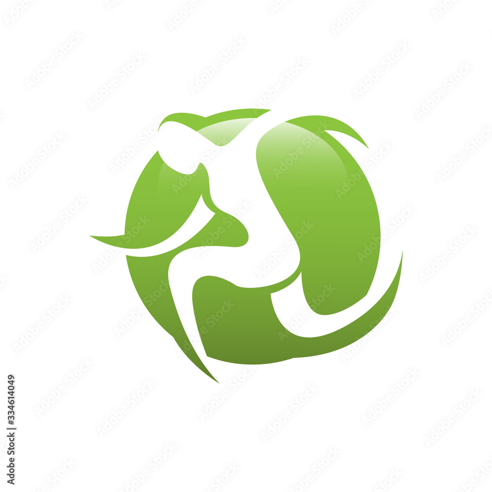 Abstract people dance vector design Abstract people dance vector design