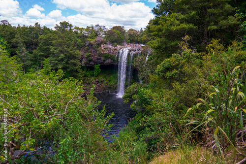Beautiful waterfall, Paihia, New Zealand