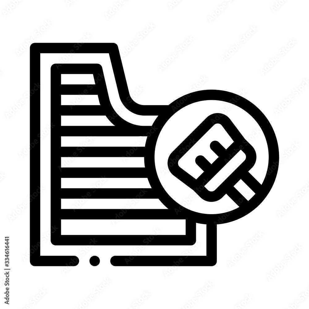 machine cleaning place icon vector. machine cleaning place sign. isolated contour symbol illustration machine cleaning place icon vector. machine cleaning place sign. isolated contour symbol illustration