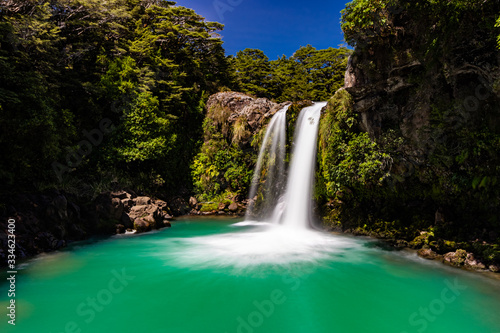 Tawhai waterfall in Tongariro NP