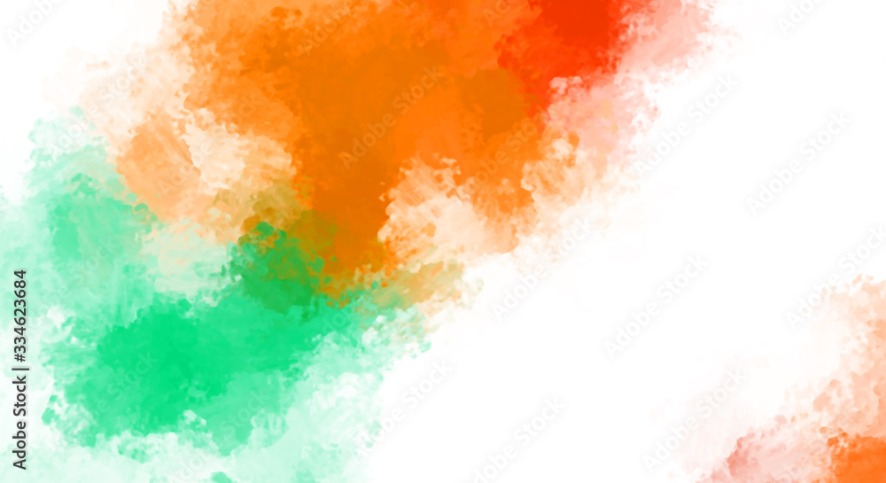 Brushed Painted Abstract Background. Brush stroked painting. Artistic vibrant and colorful wallpaper.