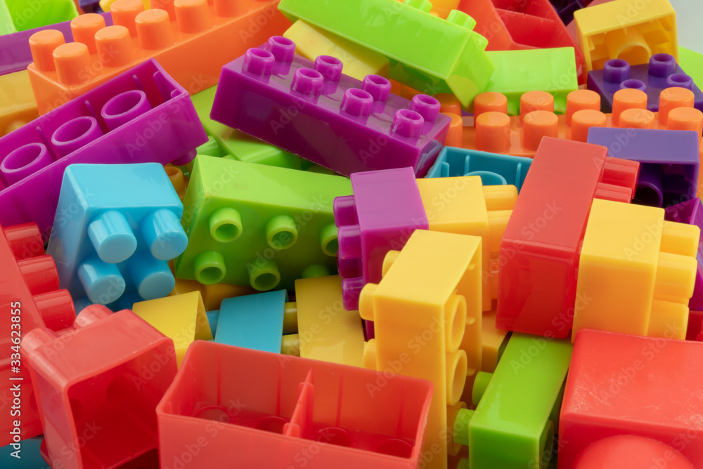 Plastic blocks Plastic blocks
