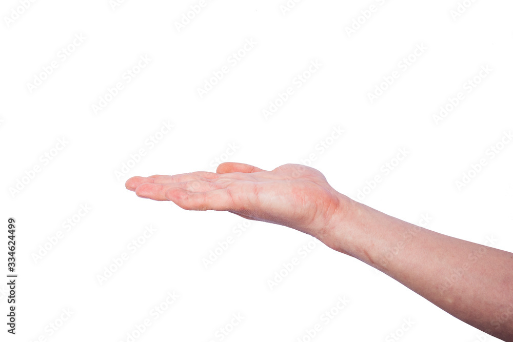 Outstretched hand Outstretched hand