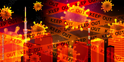 東京　コロナ　ウイルス　背景