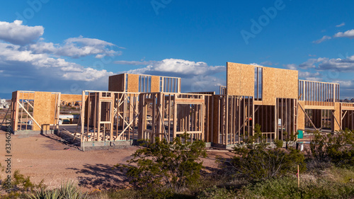 Custom Home Construction Site in Scottsdale Arizona © Ray Redstone