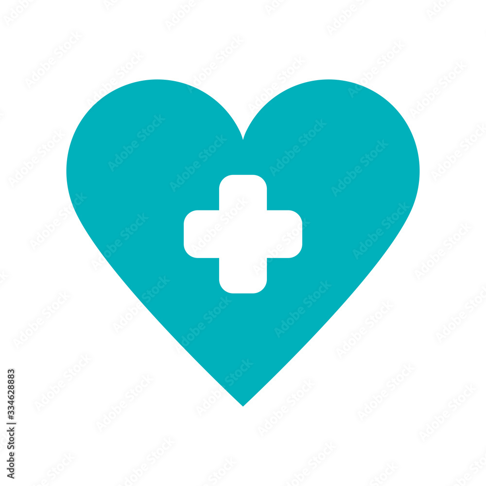 heart with cross symbol isolated icon vector illustration design heart with cross symbol isolated icon vector illustration design