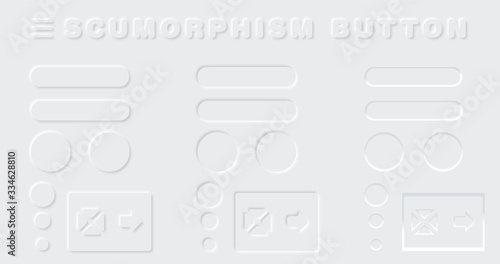 A set of schemophobic button materials : 立体的なボタンのセット