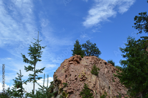 Large Rock and Sky