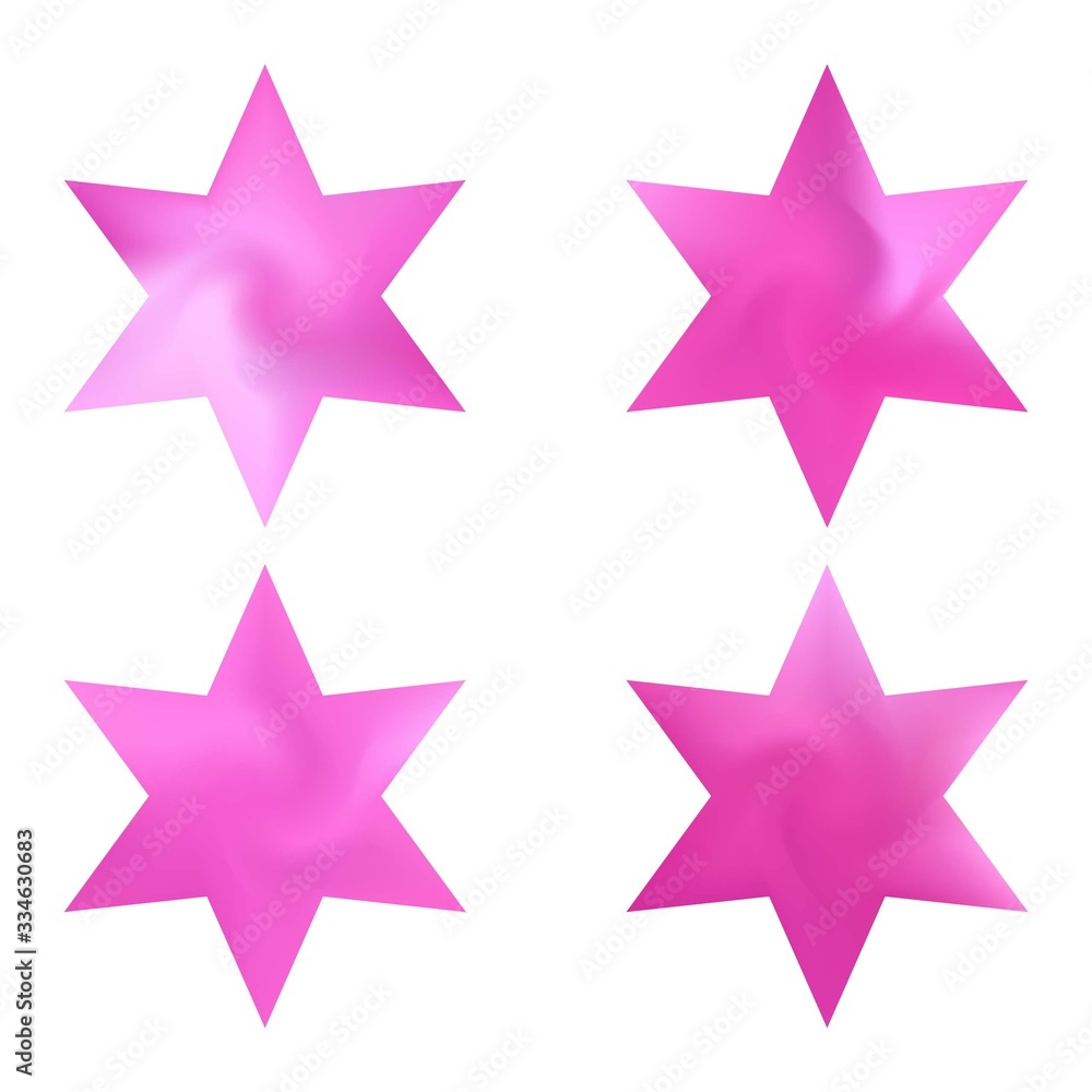 Collection of hexagram smooth backgrounds. Collection of hexagram smooth backgrounds.