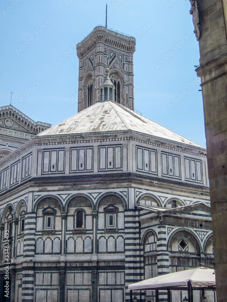 A shot of the Cathedral of Saint Mary of the Flower