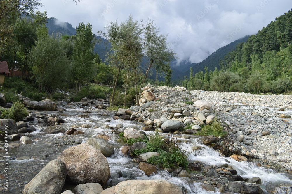 rocky mountain river