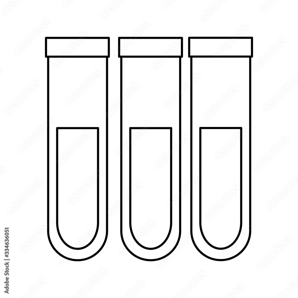 set of tube test laboratory isolated icon vector illustration design set of tube test laboratory isolated icon vector illustration design