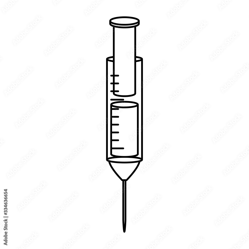 injection syringe medical isolated icon vector illustration design injection syringe medical isolated icon vector illustration design