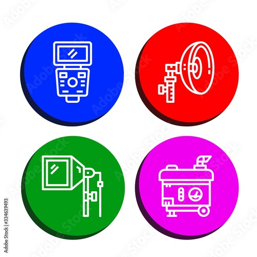 blitz simple icons set