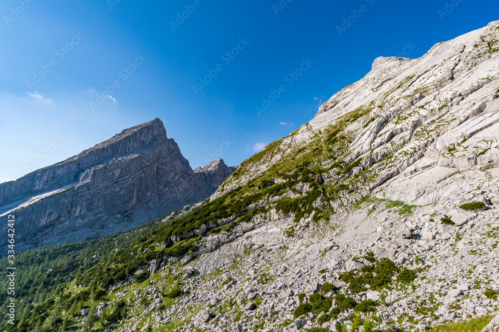 Mountain tour on the Watzmann