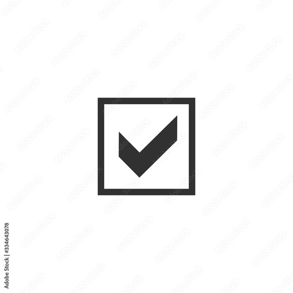 check mark in the box vector icons. Checklist icon. Stock Vector illustration isolated on white background. check mark in the box vector icons. Checklist icon. Stock Vector illustration isolated on white background.