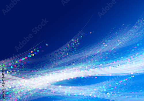 abstract bright blue background , Elegant illustration
