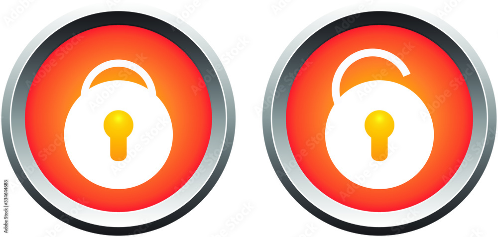 vector illustration and symbol design background of padlock icons vector illustration and symbol design background of padlock icons