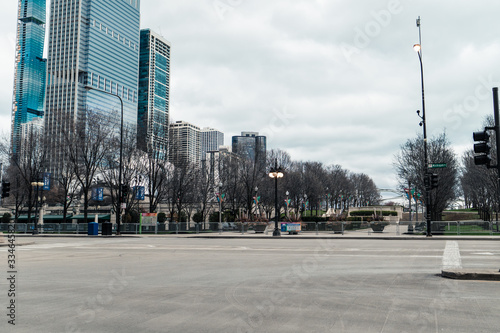 Wallpaper Mural Chicago on Stay-At-Home Order Due to the Coronavirus (Covid-19) Torontodigital.ca