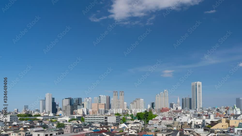 東京 高層ビル群 タイムラプス 東京 高層ビル群 タイムラプス