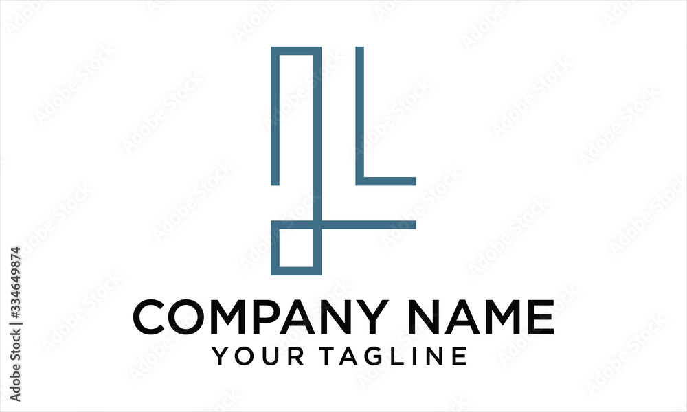 LETTER LOGO FROM L LETTER LOGO FROM L
