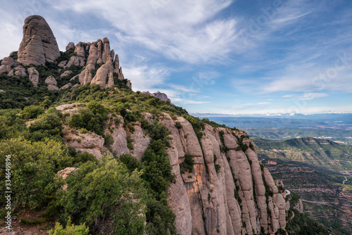 Mountain of Montserrat  Catalonia Spain.