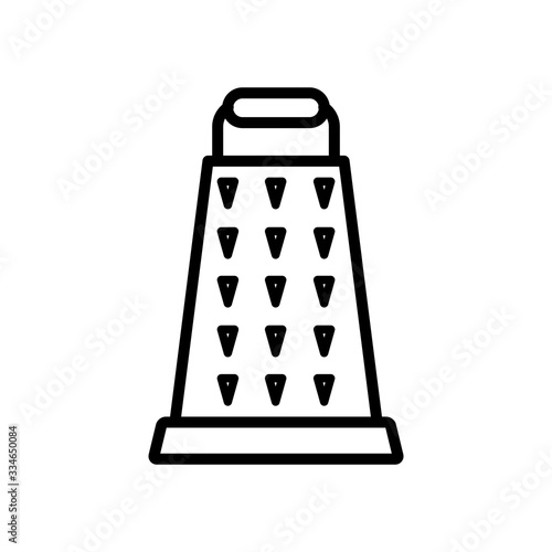 grater icon design vector template