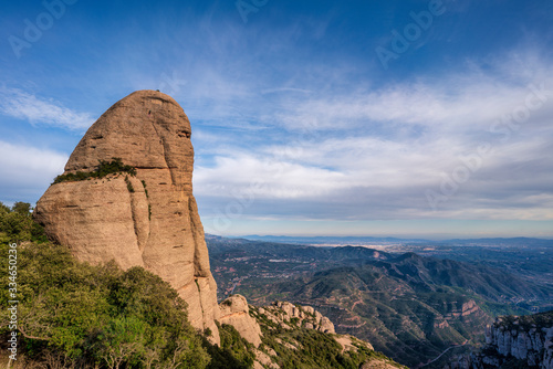 Mountain of Montserrat, Catalonia Spain.