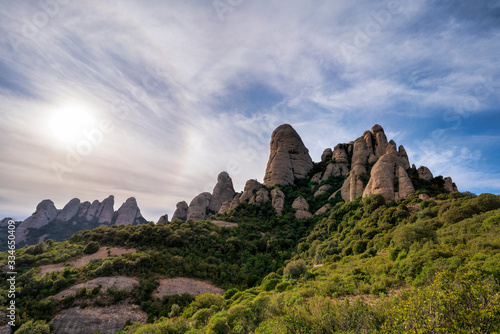 Mountain of Montserrat, Catalonia Spain.