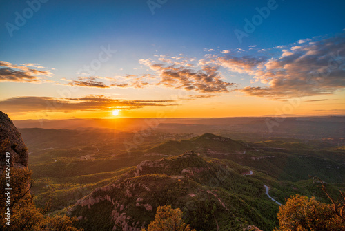 Mountain of Montserrat, Catalonia Spain.