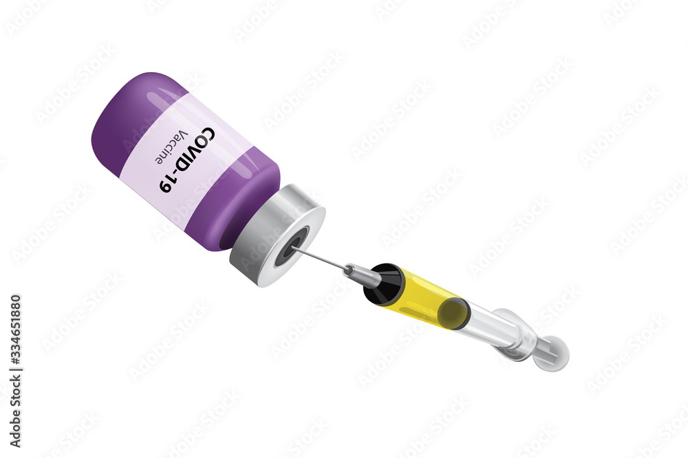 3D illustration of
The vaccine Covid 19 virus is drawn from the bottle on a white background 3D illustration of
The vaccine Covid 19 virus is drawn from the bottle on a white background
