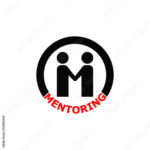 Mentoring concept icon. Simple element illustration. Mentoring concept