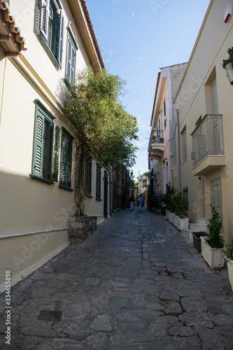 Fototapeta Naklejka Na Ścianę i Meble -  landscapes, street photography, architecture in greece, Athens