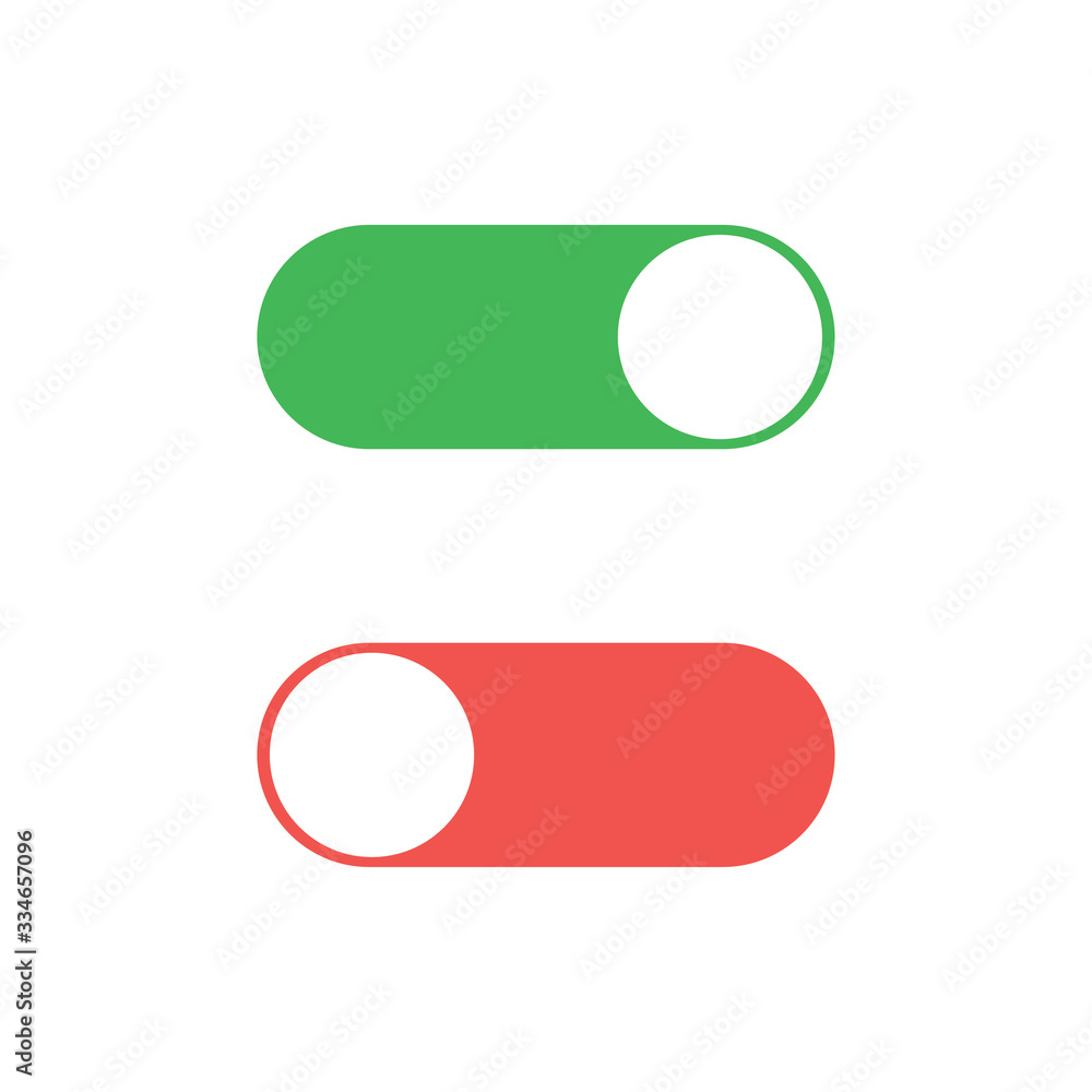 Switch on or off. Toggle to enable or disable. Switcher on device to control mode. Sliding element. Dark and day mode. Vector EPS 10 Switch on or off. Toggle to enable or disable. Switcher on device to control mode. Sliding element. Dark and day mode. Vector EPS 10
