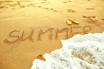 The concept of the end of summer