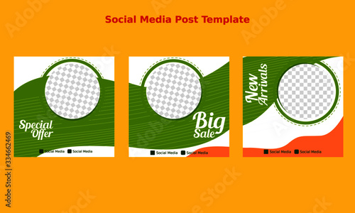 Social Media Post Banner for Digital Ad Marketing, Promotion